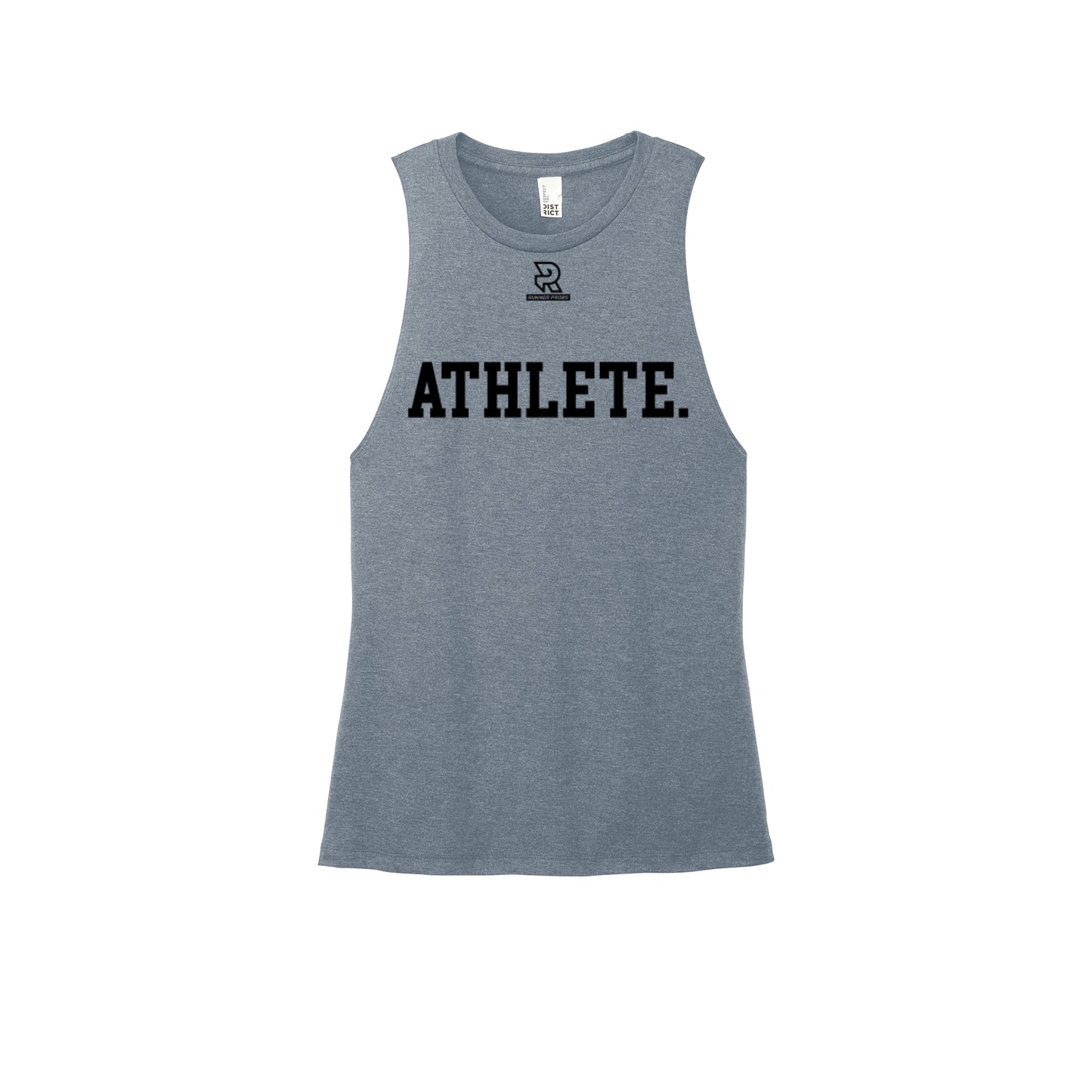ATHLETE (Black) - Womens Perfect Tri Muscle Tank