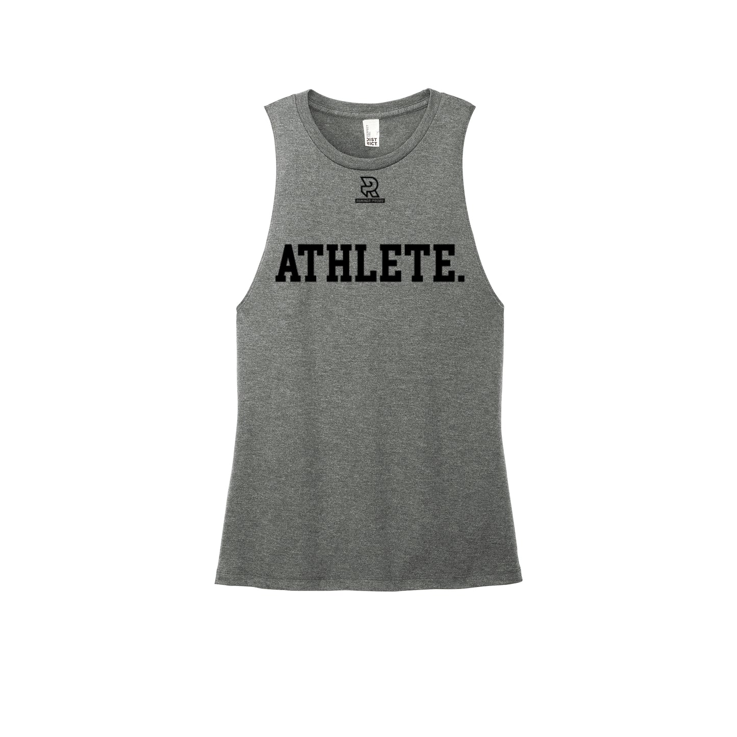 ATHLETE (Black) - Womens Perfect Tri Muscle Tank