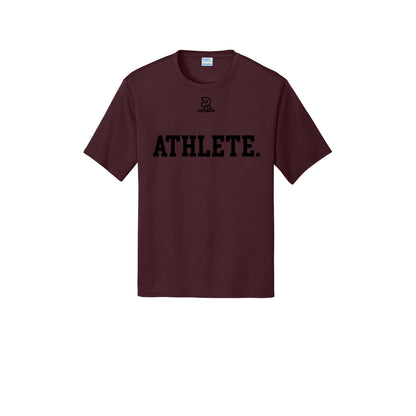 ATHLETE (Black) - Short Sleeve Performance Tee