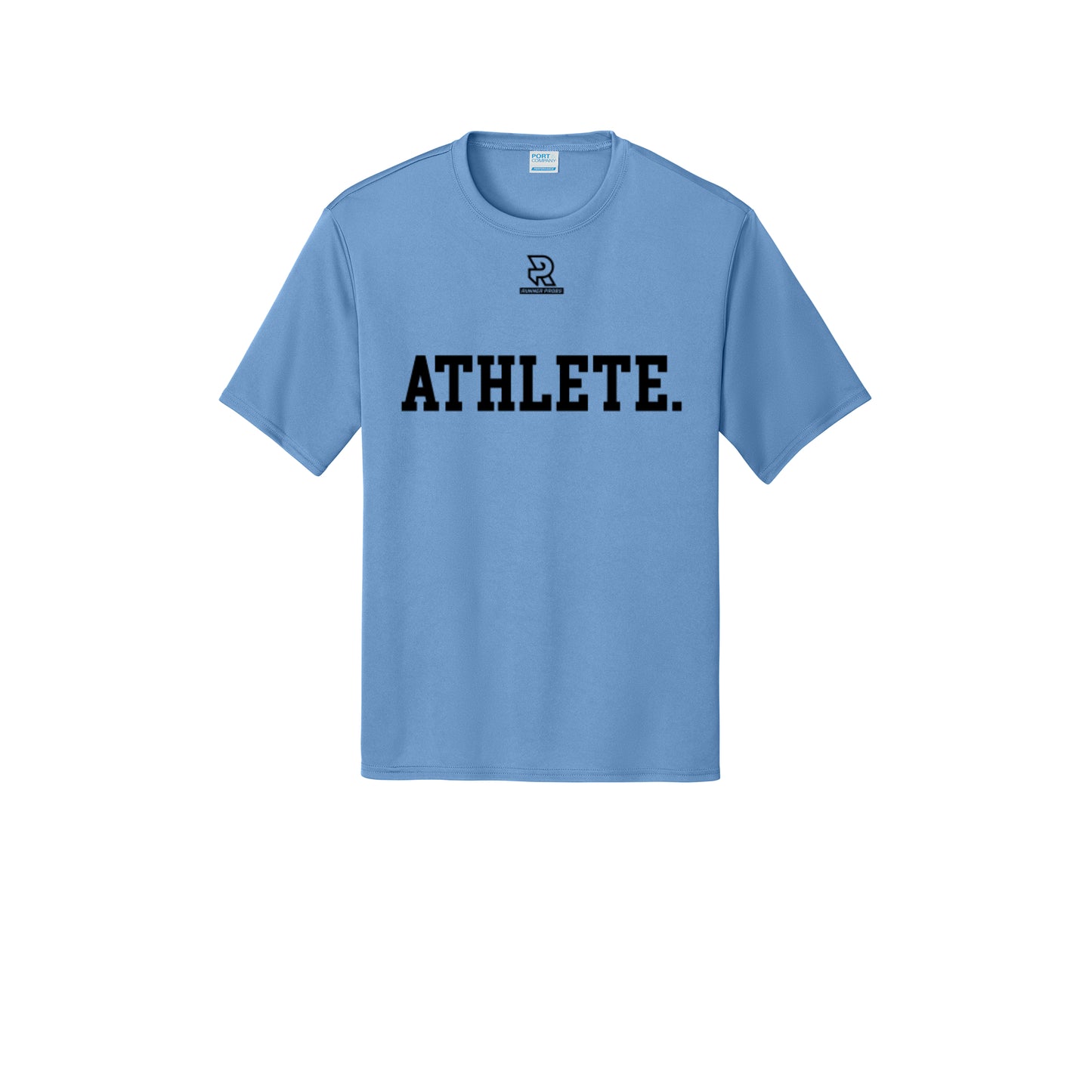 ATHLETE (Black) - Short Sleeve Performance Tee
