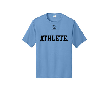 ATHLETE (Black) - Short Sleeve Performance Tee