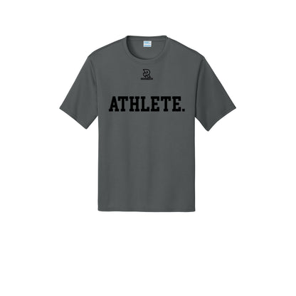 ATHLETE (Black) - Short Sleeve Performance Tee