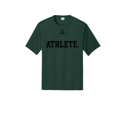ATHLETE (Black) - Short Sleeve Performance Tee