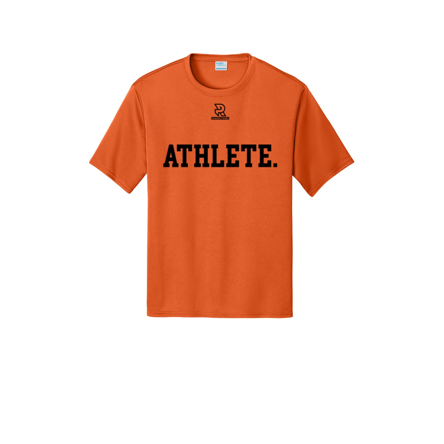 ATHLETE (Black) - Short Sleeve Performance Tee