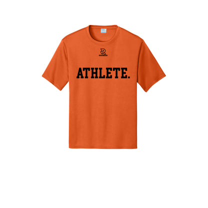ATHLETE (Black) - Short Sleeve Performance Tee