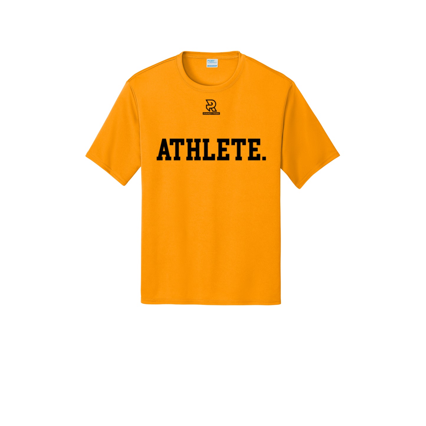 ATHLETE (Black) - Short Sleeve Performance Tee