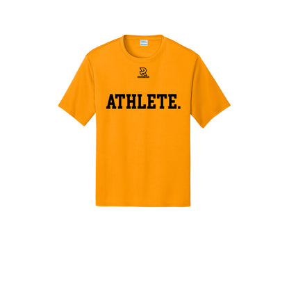 ATHLETE (Black) - Short Sleeve Performance Tee