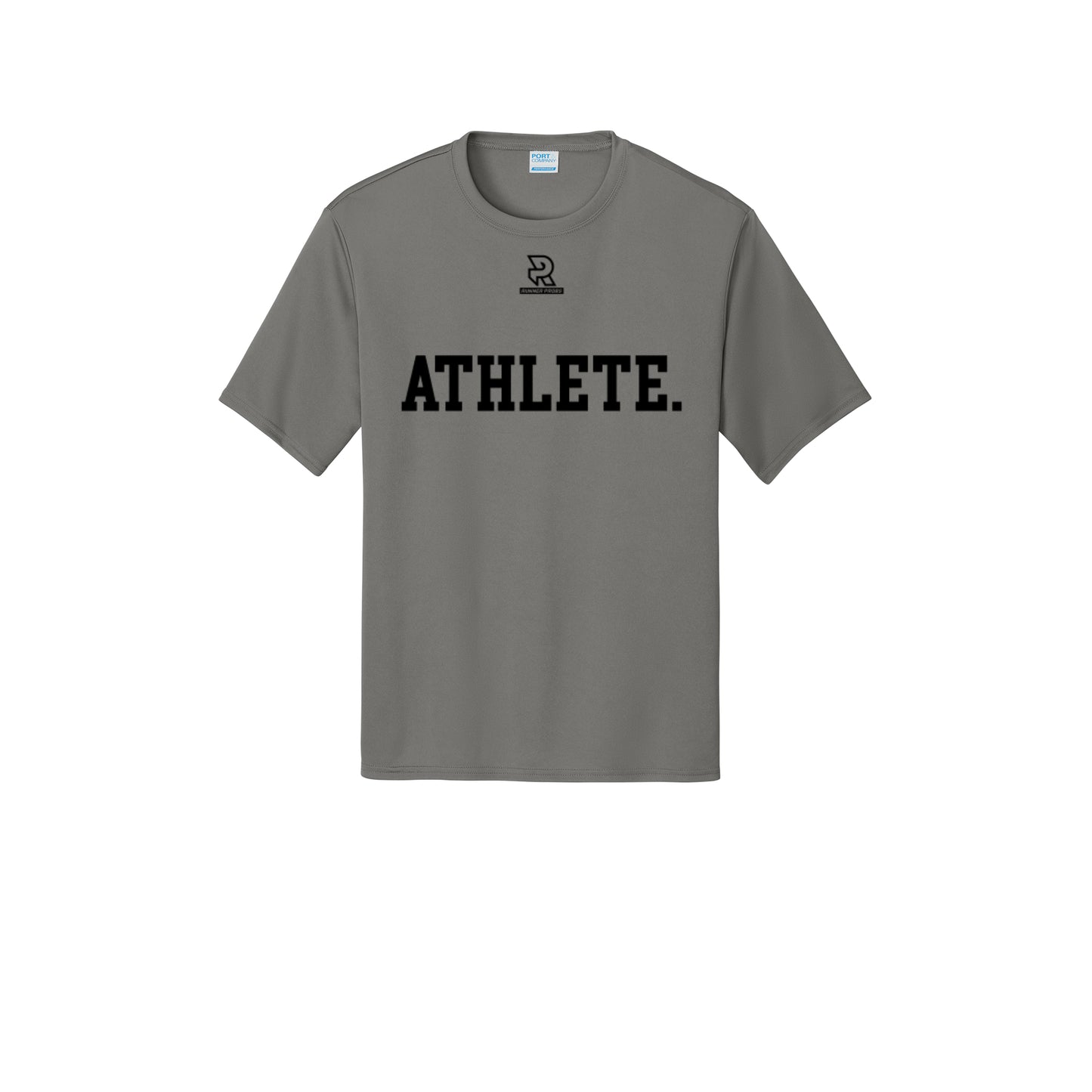 ATHLETE (Black) - Short Sleeve Performance Tee