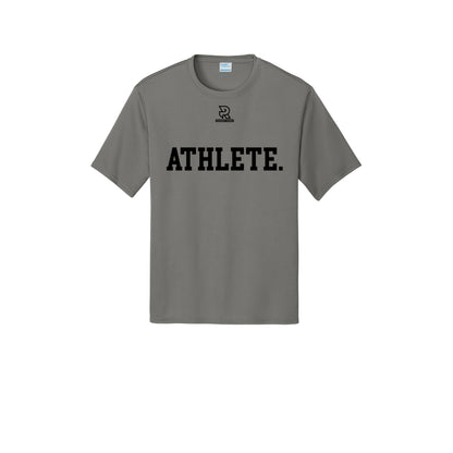 ATHLETE (Black) - Short Sleeve Performance Tee