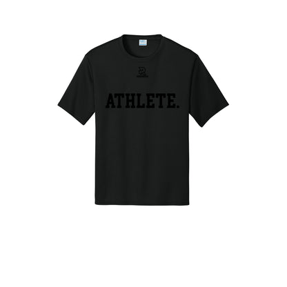 ATHLETE (Black) - Short Sleeve Performance Tee