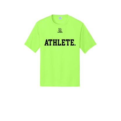 ATHLETE (Black) - Short Sleeve Performance Tee