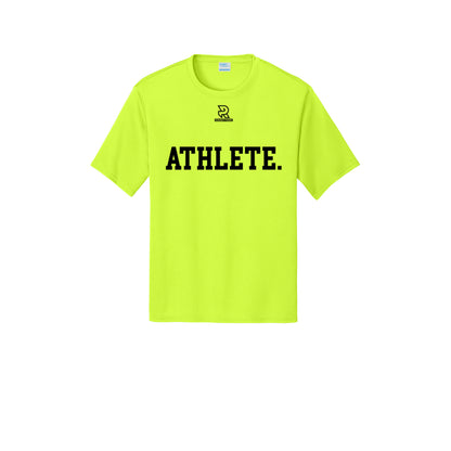 ATHLETE (Black) - Short Sleeve Performance Tee