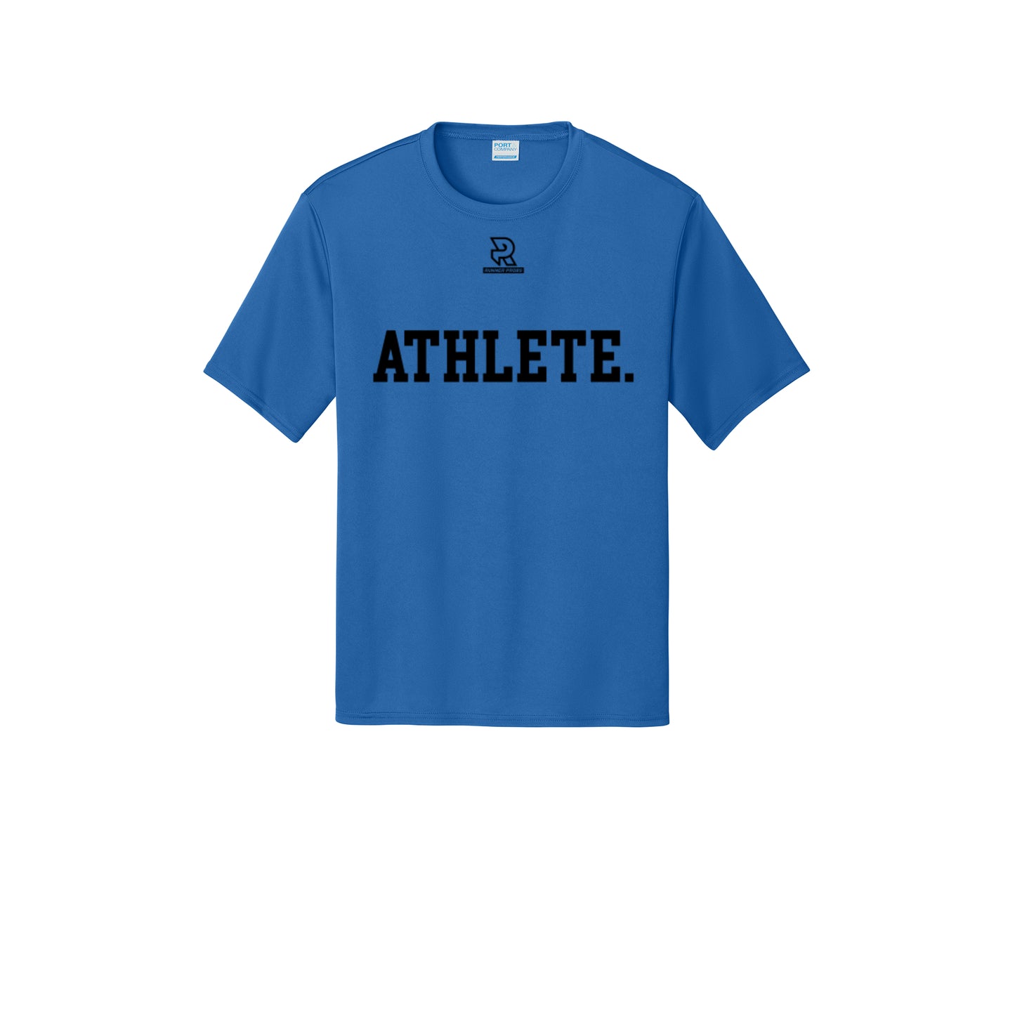 ATHLETE (Black) - Short Sleeve Performance Tee
