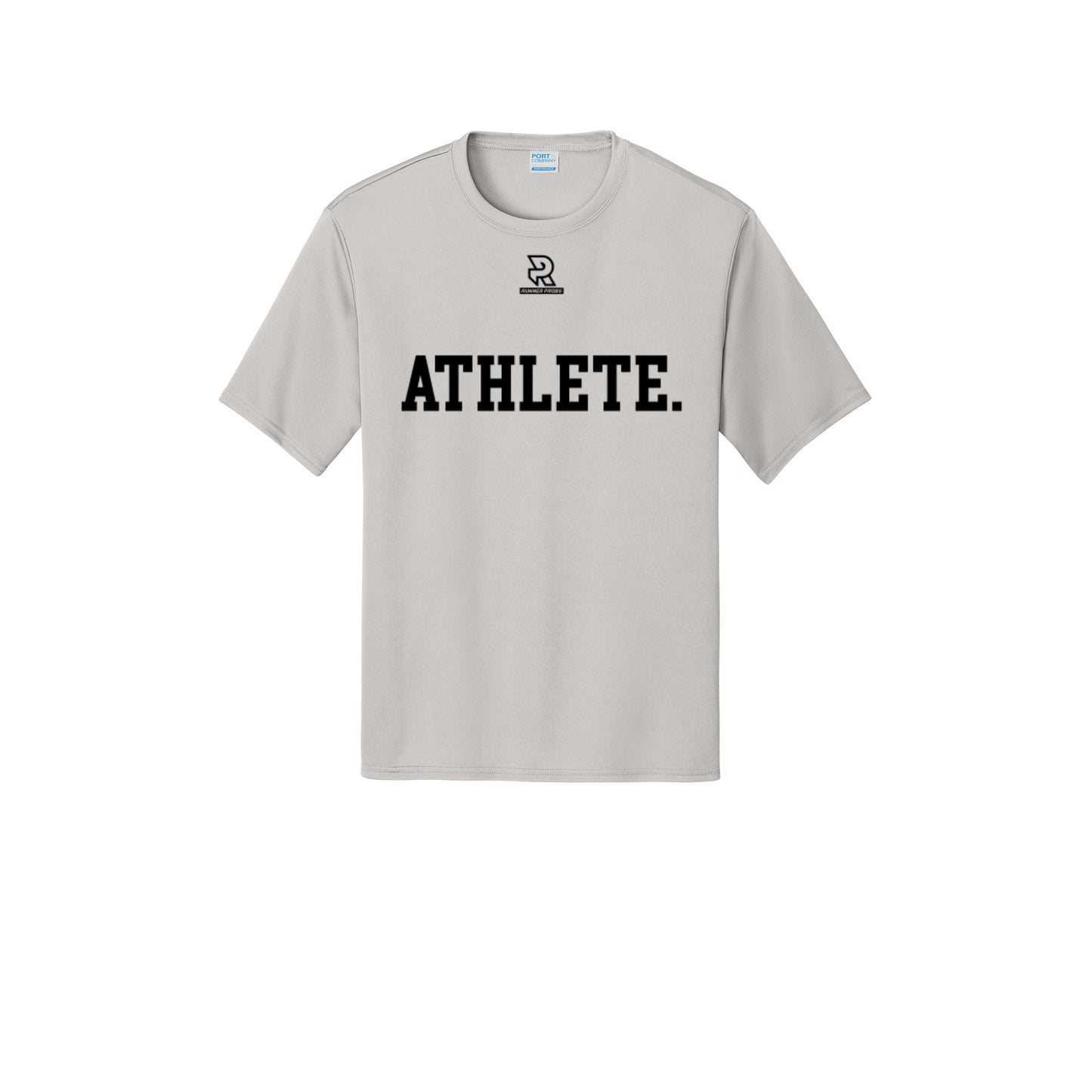 ATHLETE (Black) - Short Sleeve Performance Tee