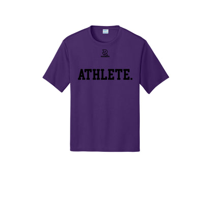 ATHLETE (Black) - Short Sleeve Performance Tee