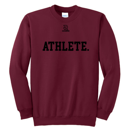 ATHLETE (Black) - Crewneck Sweatshirt