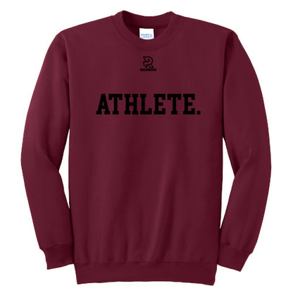 ATHLETE (Black) - Crewneck Sweatshirt