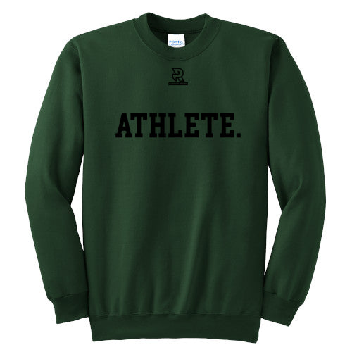 ATHLETE (Black) - Crewneck Sweatshirt