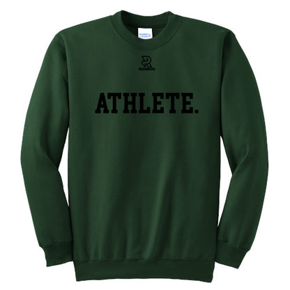 ATHLETE (Black) - Crewneck Sweatshirt