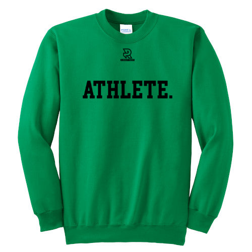 ATHLETE (Black) - Crewneck Sweatshirt