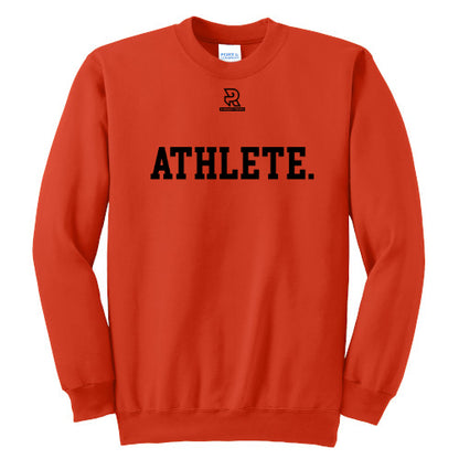 ATHLETE (Black) - Crewneck Sweatshirt