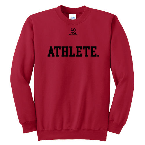 ATHLETE (Black) - Crewneck Sweatshirt