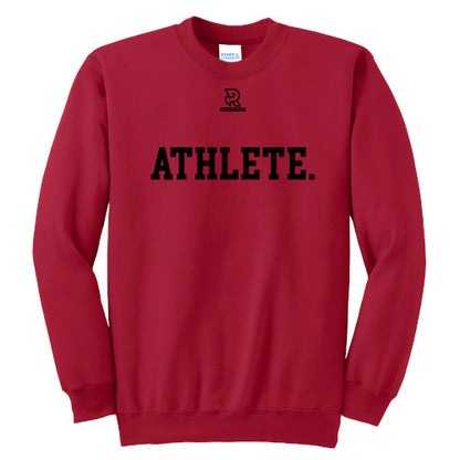 ATHLETE (Black) - Crewneck Sweatshirt