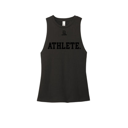 ATHLETE (Black) - Womens Perfect Tri Muscle Tank