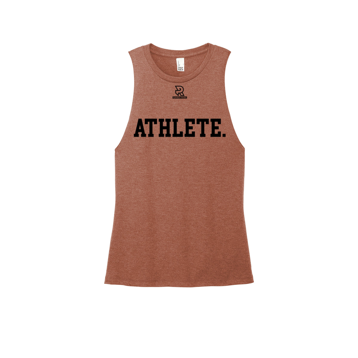 ATHLETE (Black) - Womens Perfect Tri Muscle Tank