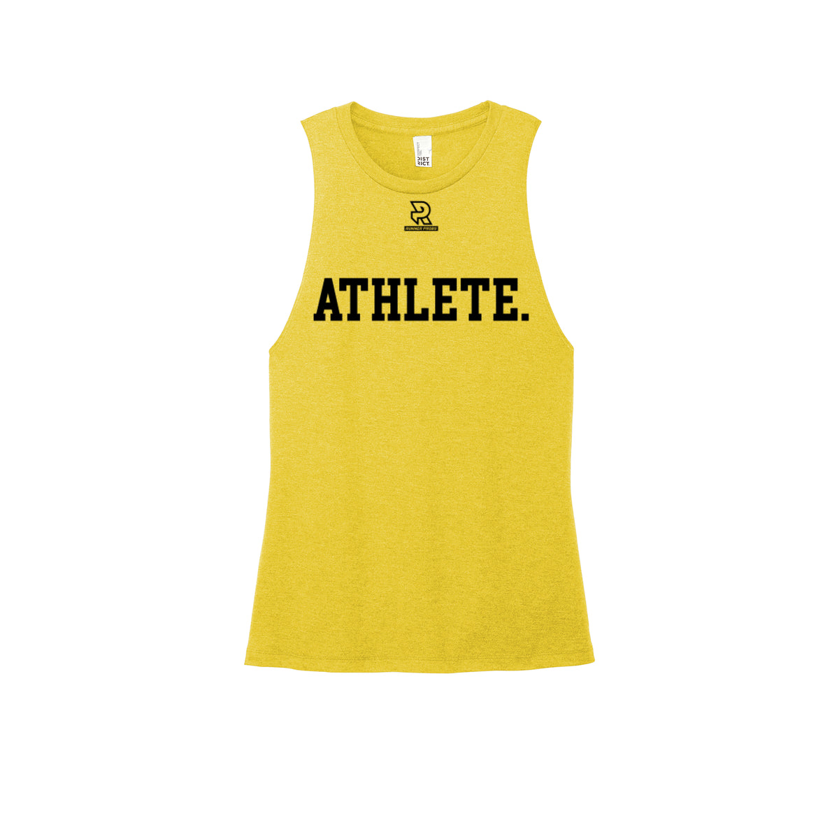ATHLETE (Black) - Womens Perfect Tri Muscle Tank