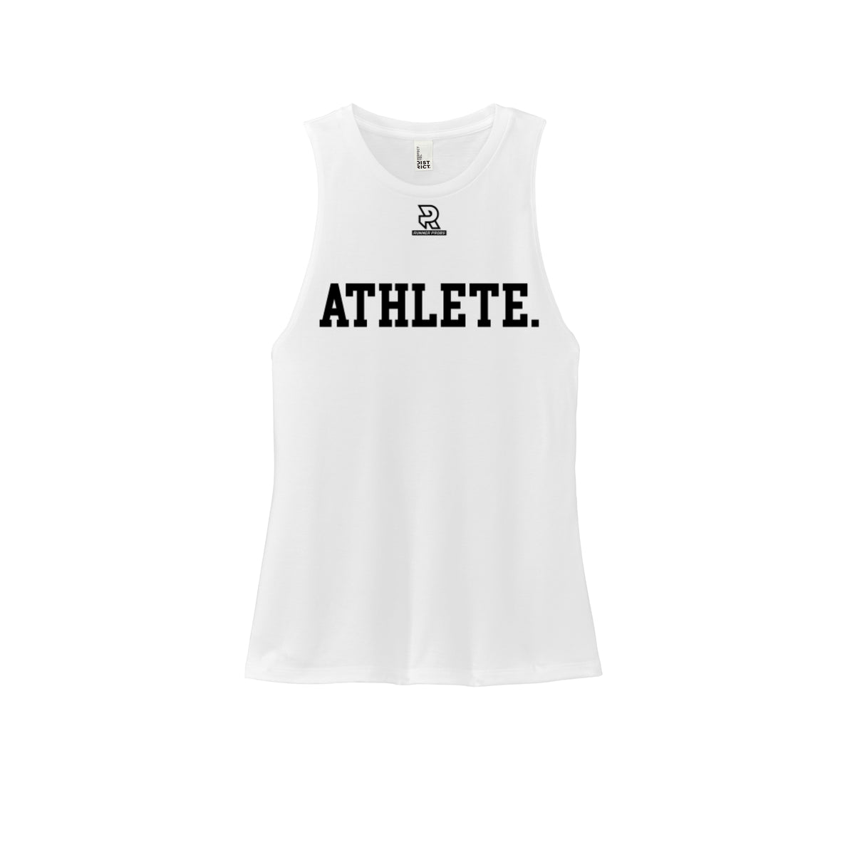 ATHLETE (Black) - Womens Perfect Tri Muscle Tank