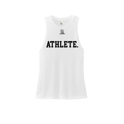 ATHLETE (Black) - Womens Perfect Tri Muscle Tank