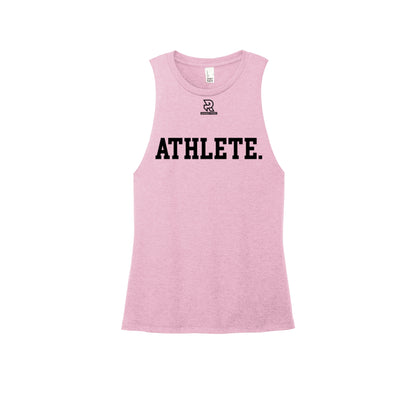 ATHLETE (Black) - Womens Perfect Tri Muscle Tank