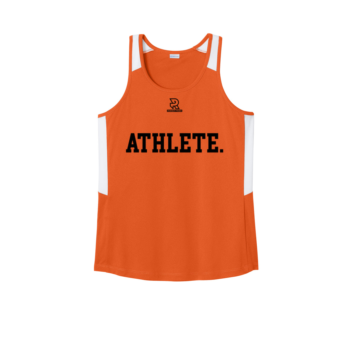 ATHLETE (Black) - Womens Club Track Tank