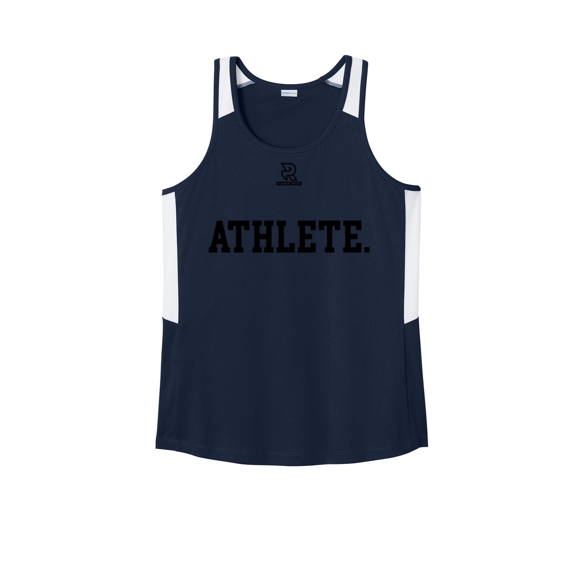 ATHLETE (Black) - Womens Club Track Tank