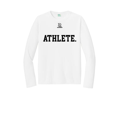 ATHLETE (Black) - Long Sleeve Performance Tee