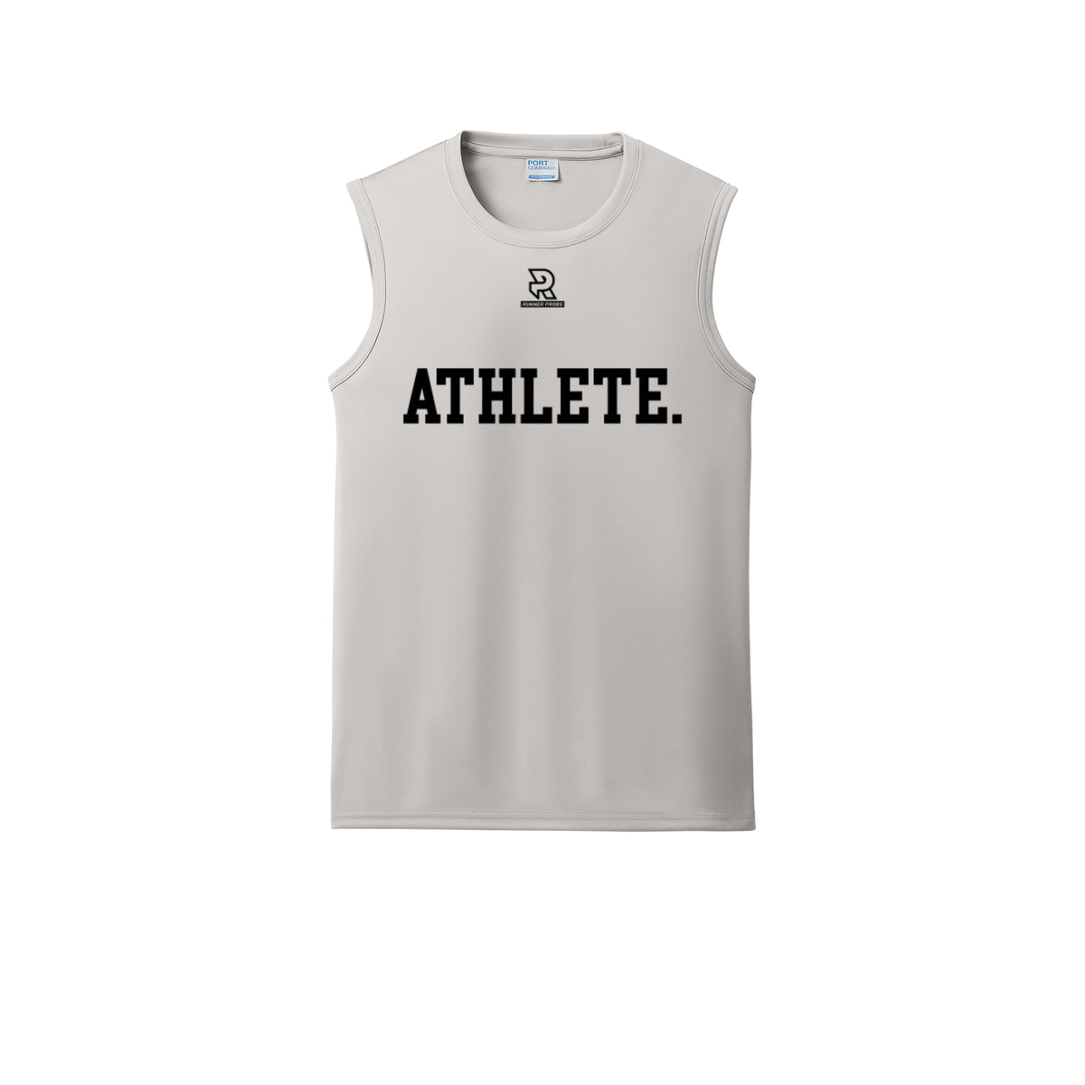 ATHLETE (Black) - Sleeveless Performance Tee