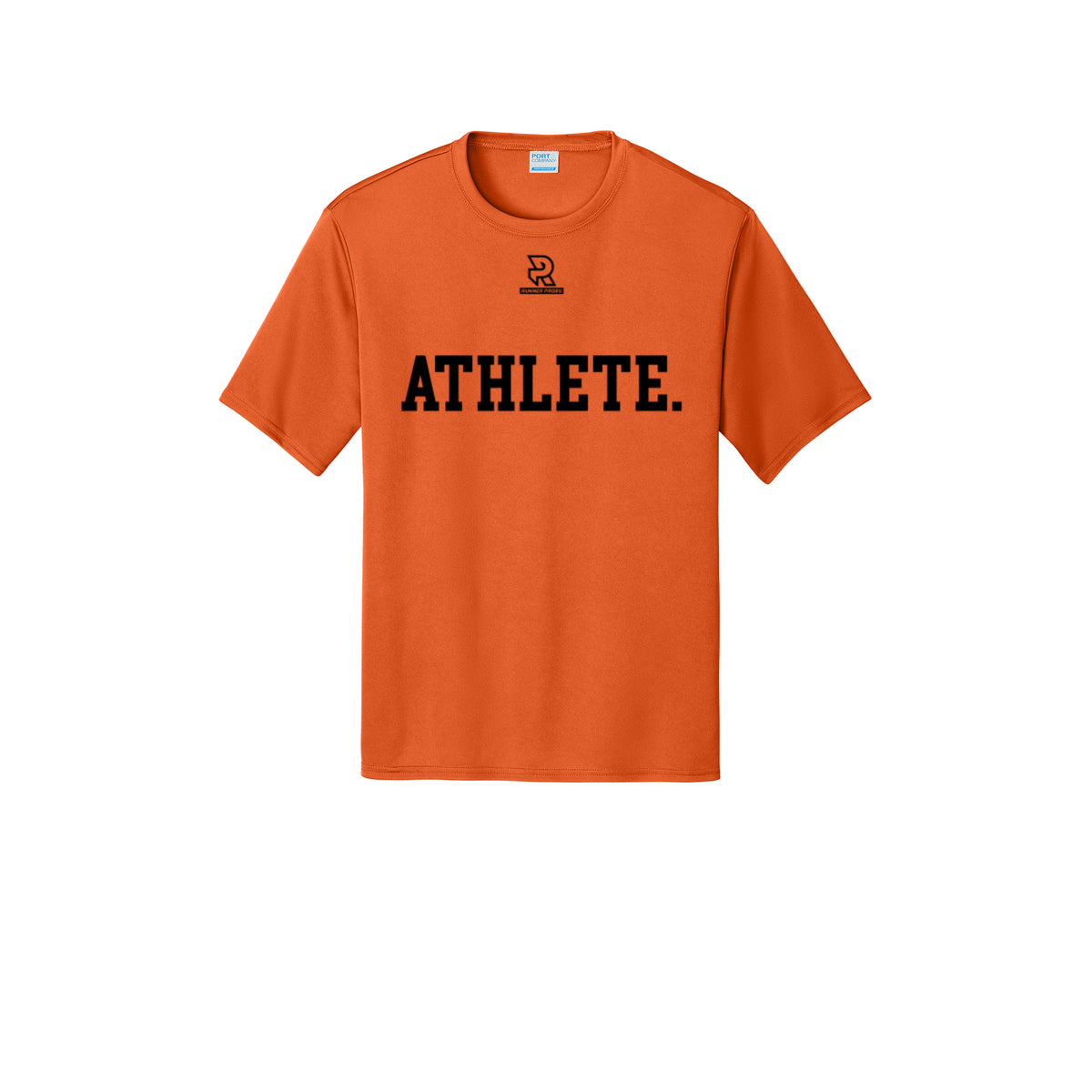 ATHLETE (Black) - Short Sleeve Performance Tee