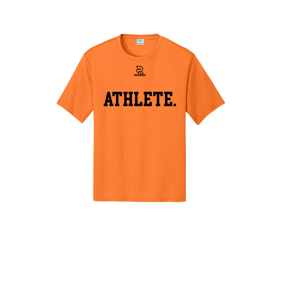 ATHLETE (Black) - Short Sleeve Performance Tee