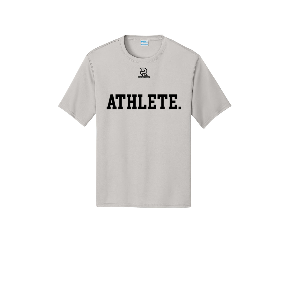 ATHLETE (Black) - Short Sleeve Performance Tee