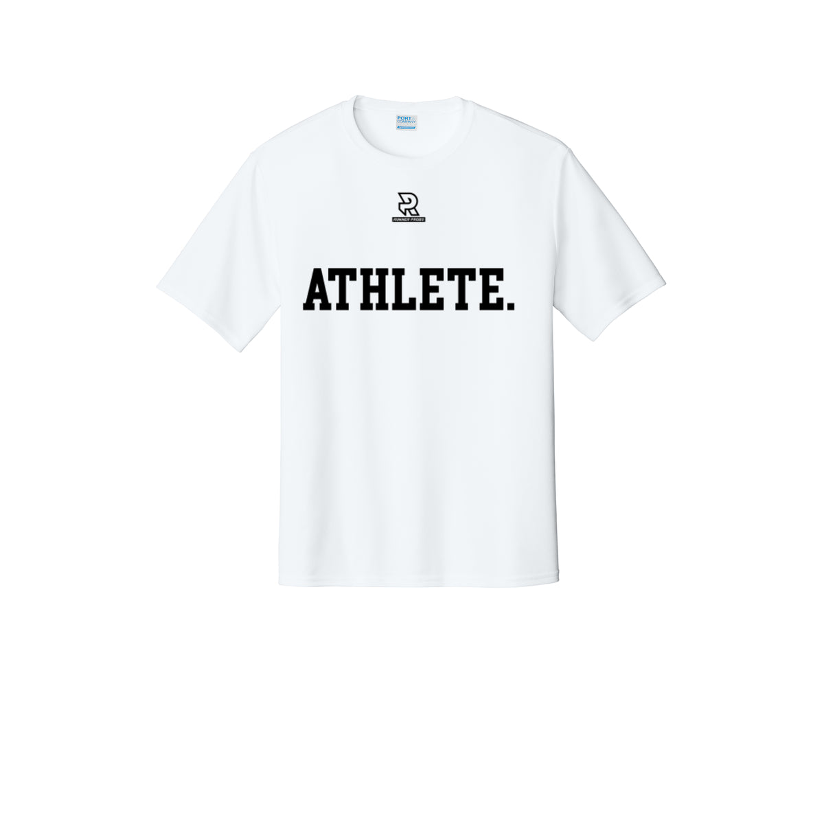ATHLETE (Black) - Short Sleeve Performance Tee