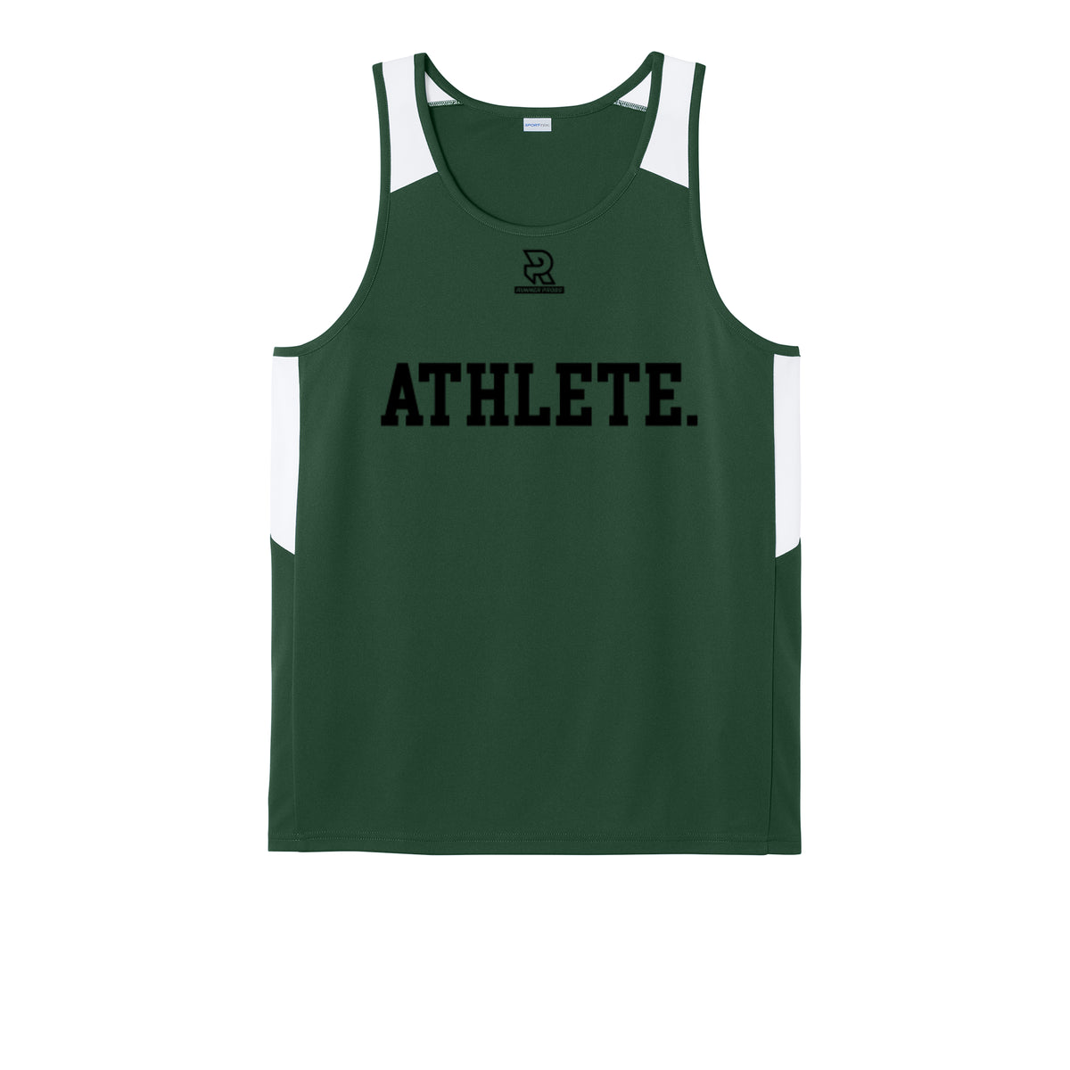 ATHLETE (Black) - Mens Club Track Tank