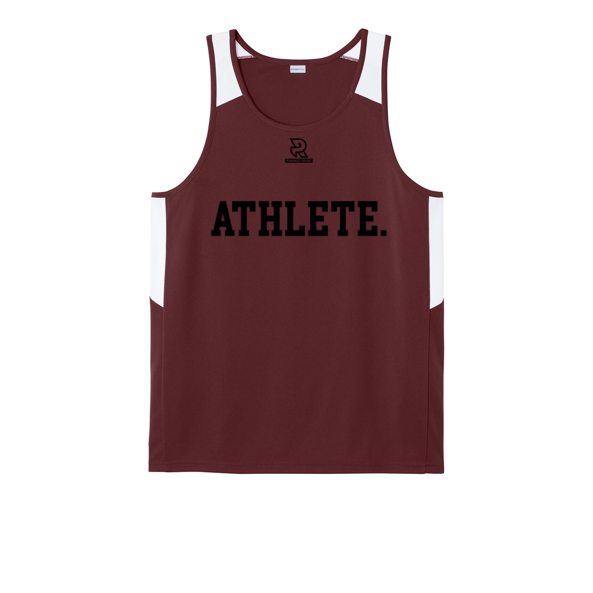 ATHLETE (Black) - Mens Club Track Tank