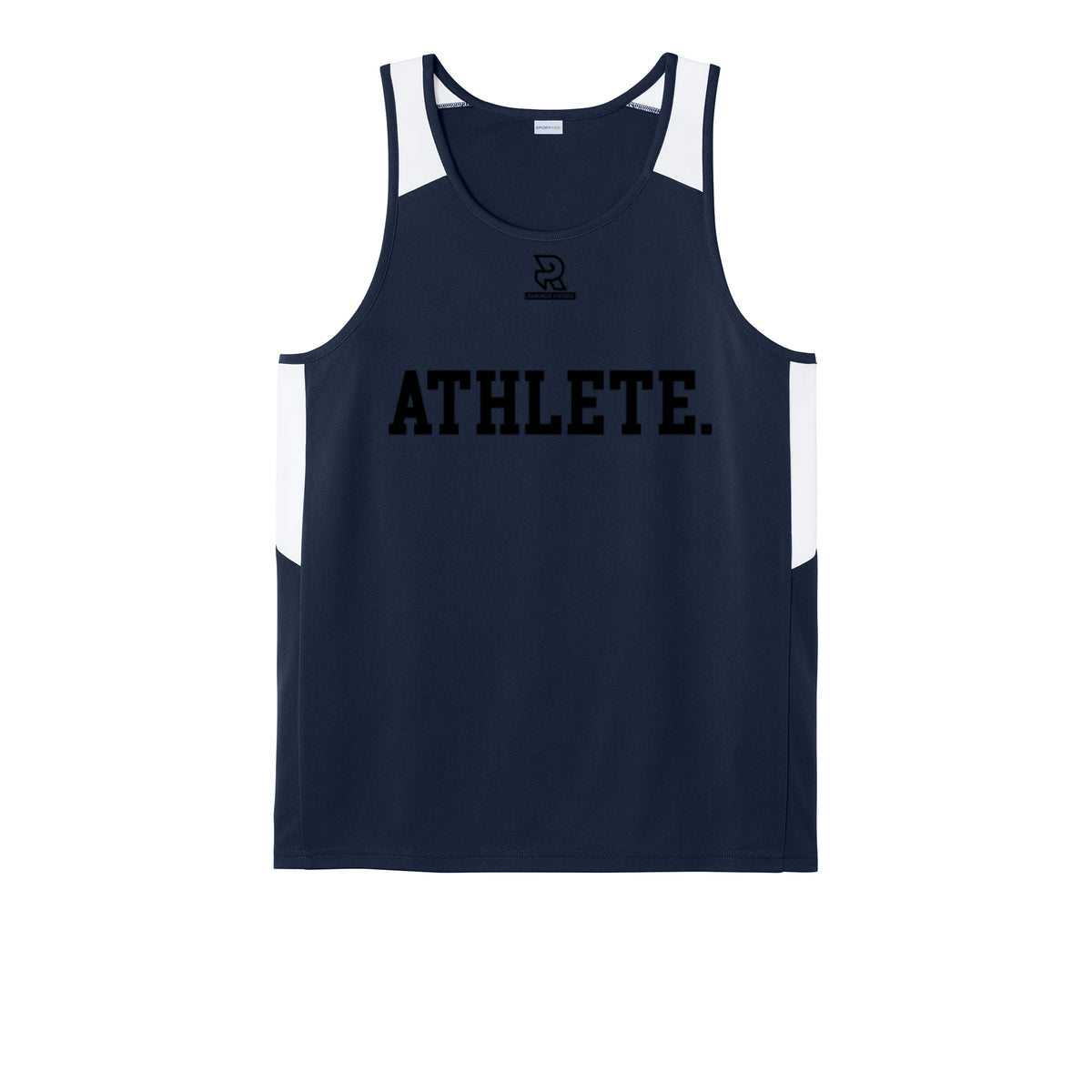 ATHLETE (Black) - Mens Club Track Tank