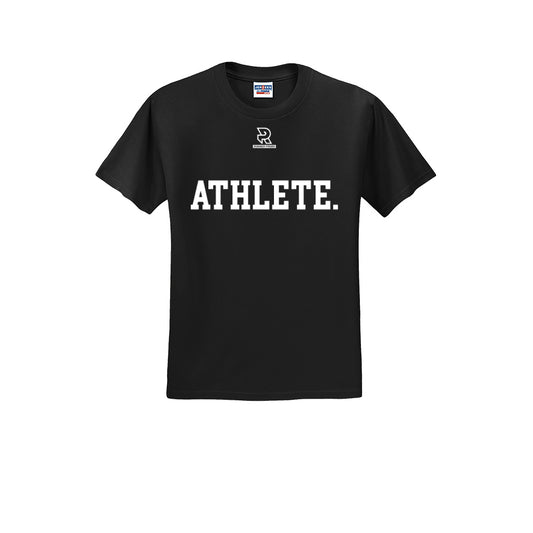 ATHLETE (White) - Short Sleeve 50/50 Tee
