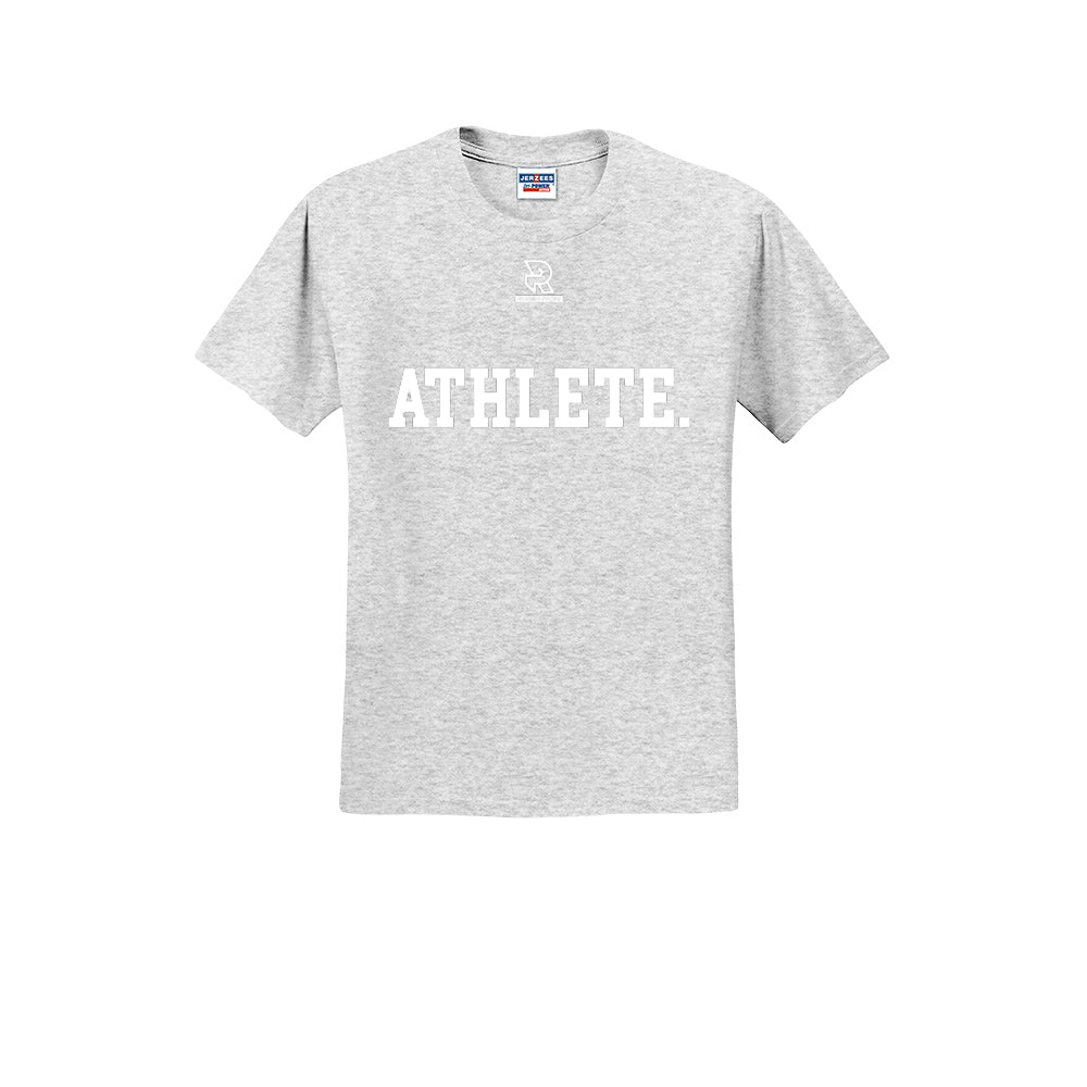 ATHLETE (White) - Short Sleeve 50/50 Tee