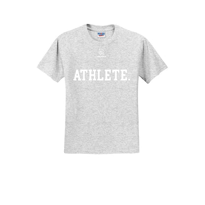 ATHLETE (White) - Short Sleeve 50/50 Tee