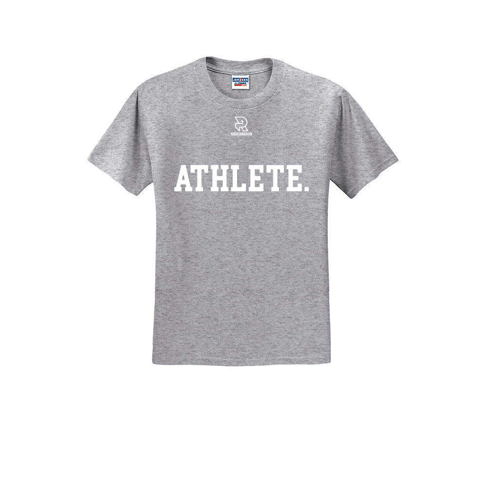 ATHLETE (White) - Short Sleeve 50/50 Tee