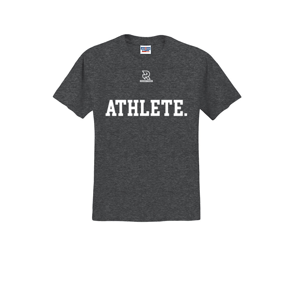 ATHLETE (White) - Short Sleeve 50/50 Tee