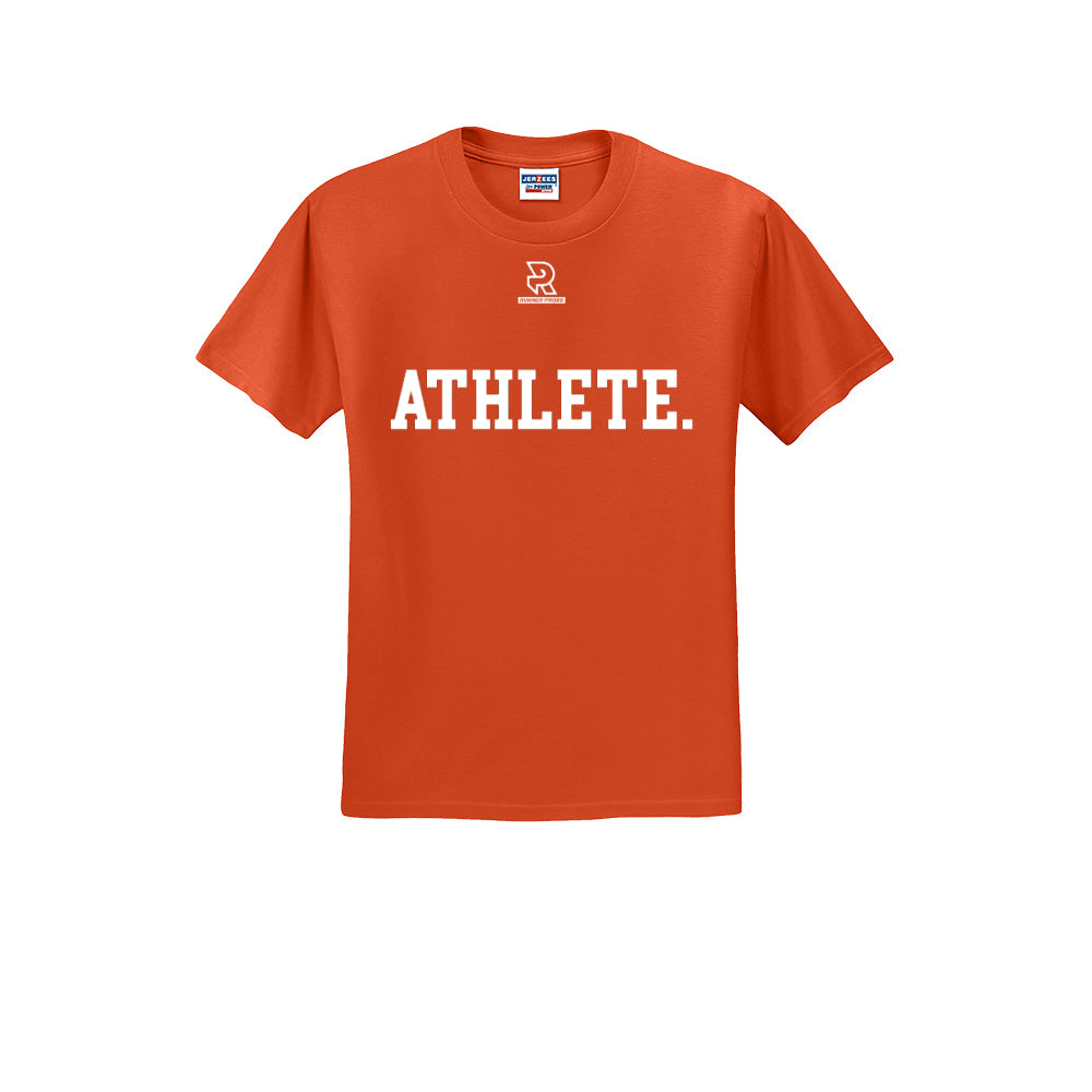 ATHLETE (White) - Short Sleeve 50/50 Tee